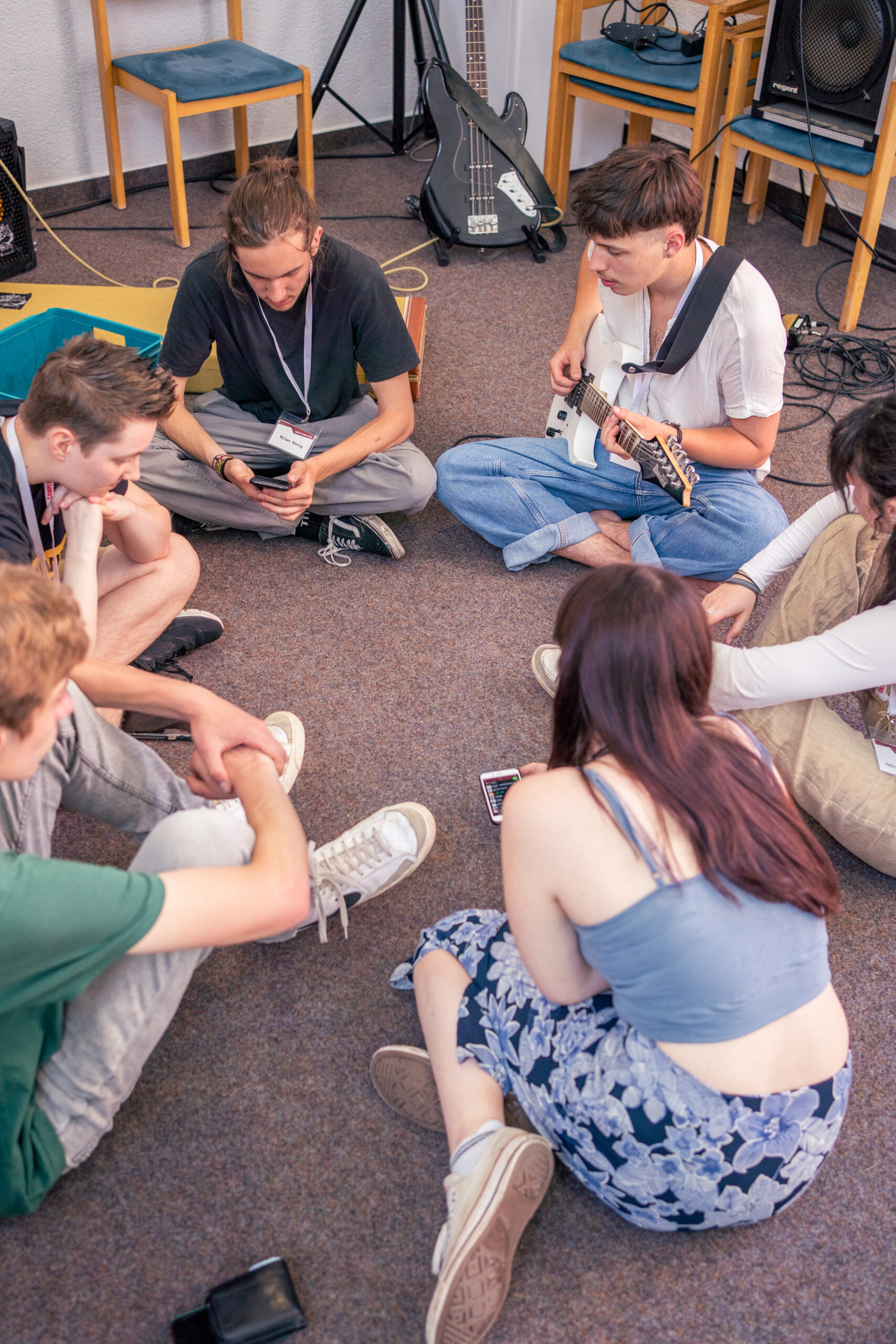 Kreatives Bandcamp für Einzelmusiker*innen und Bands